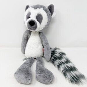 GUND Toothpick Lemur White Gray 17" Stuffed Animal Plush Toy